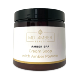 Cream Soap with Amber Powder
