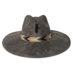 Sombrero Fedora de ante