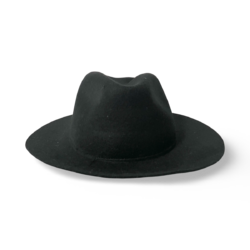 Sombrero Fedora de Viaje Negro