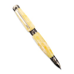 Amber ballpoint pen
