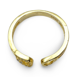 Gold Plated Ring Pin