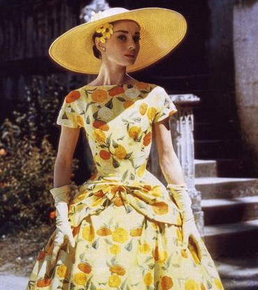 Audrey Hepburn’s straw hat in Funny Face