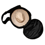 Sheepskin Leather Hat Travel bag