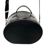 皮革帽子旅行包