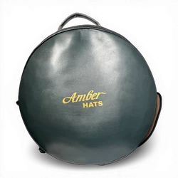 Sheepskin Leather Hat Travel bag