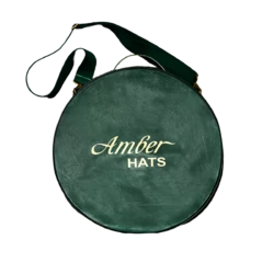 Bolso de Viaje de Cuero para Sombreros