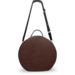 Bolso de Viaje para Sombrero de Cuero