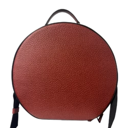 Sac de voyage en cuir chapeau