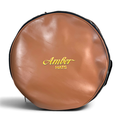 Leather Hat Travel Bag «Amber Hats»