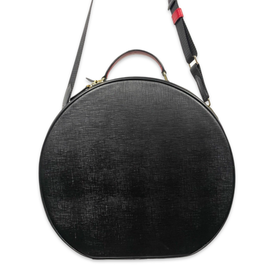 皮革帽子旅行包