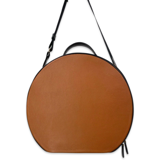 Bolso de Viaje para Sombrero de Cuero