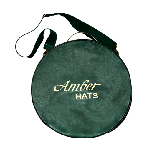 Sheepskin Leather Hat Travel bag