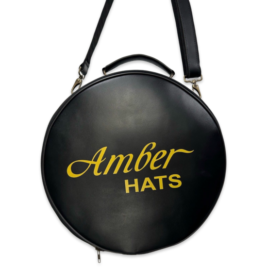 Bolso de Viaje de Cuero para Sombreros