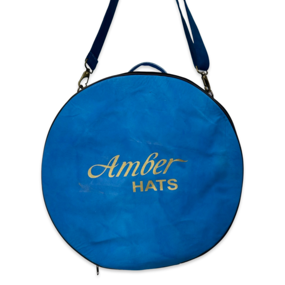 Bolso de Viaje de Cuero para Sombreros