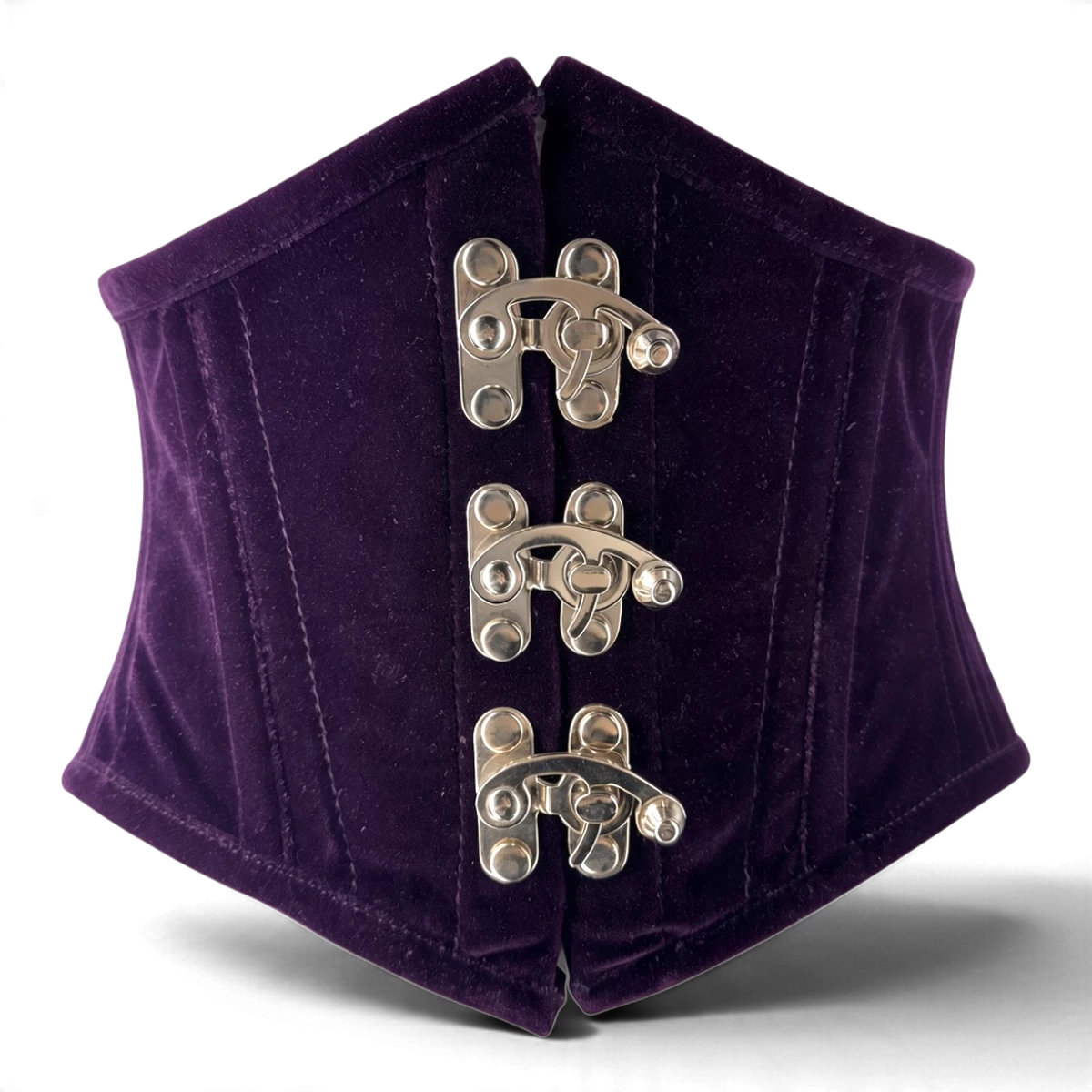 Violet Velvet Corset Belt