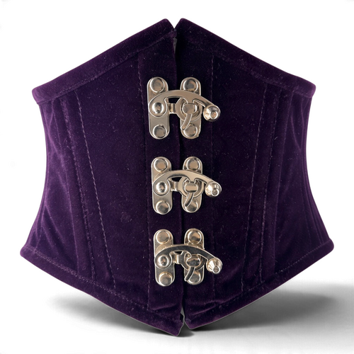 Violet Velvet Corset Belt