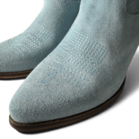 Leila Cielo Wildleder Cowboy/Biker Stiefel