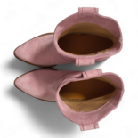 Leila Rosa Rindsleder-Cowboy/Biker-Stiefel