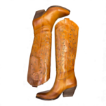 Maui Cuoio Leder Cowboy/Biker Stiefel