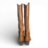 Maui Sabbia Leder Cowboy-/Bikerstiefel