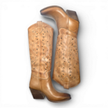 Maui Sabbia Leder Cowboy-/Bikerstiefel
