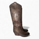 Nabiki Testa di Moro Leather Cowboy/Biker boots