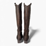 Nabiki Testa di Moro Leder Cowboy/Biker Stiefel