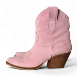 Bottes en daim Leila Rosa Cowboy/Biker