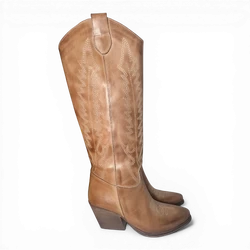 Nabiki sabbia Leather Cowboy/Biker boots