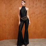 Jumpsuit black Sandra