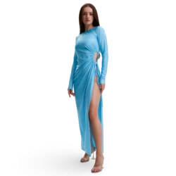 Beach blue dress