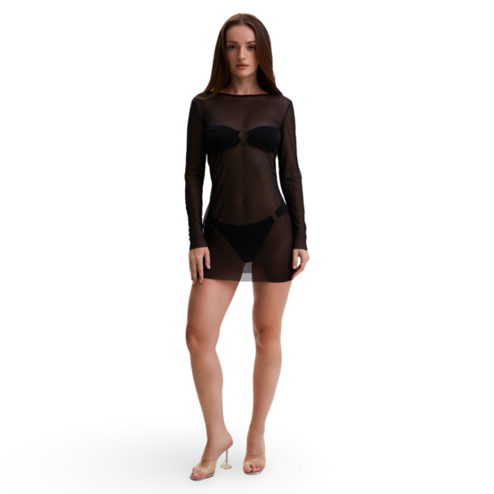 Mini vestido negro
