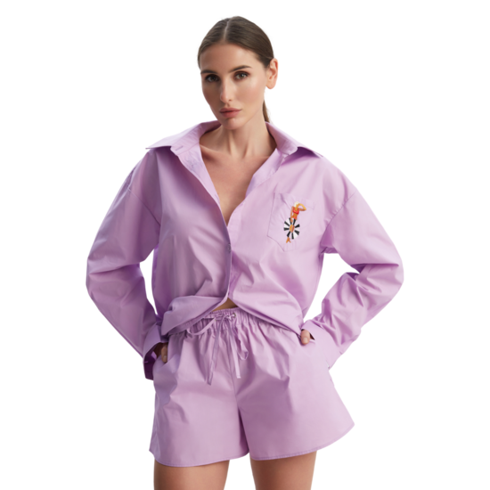 Traje morado