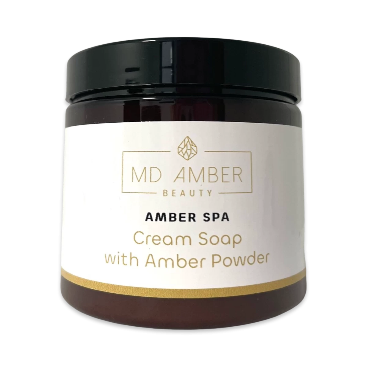 Savon crème avec ambre