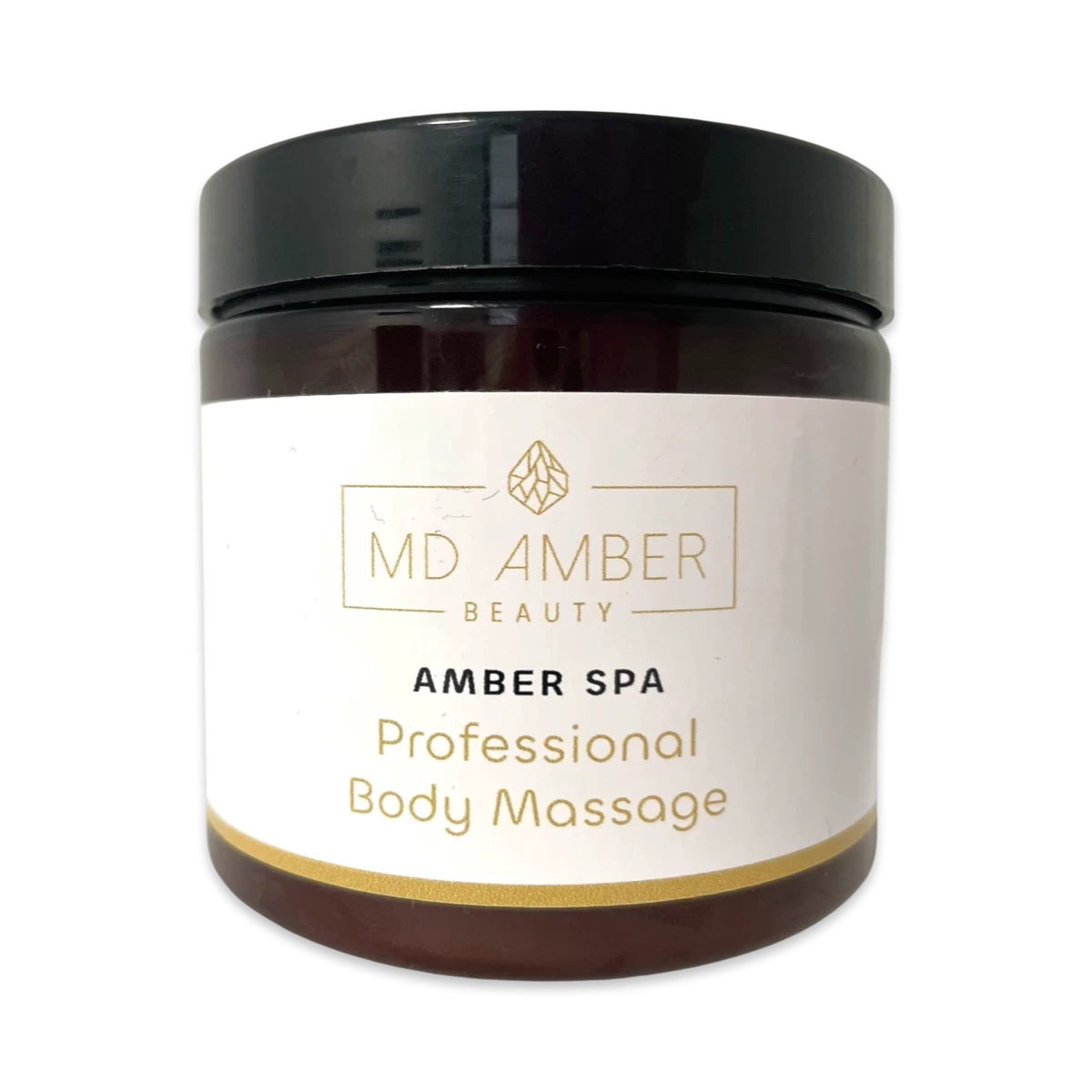 Massage corporel professionnel avec poudre d'ambre