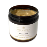 Savon crème avec ambre