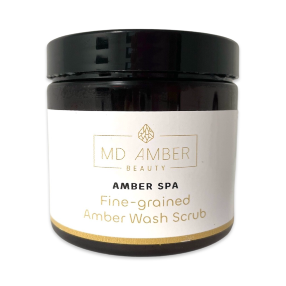 Fine-grained Amber Wash Scrub