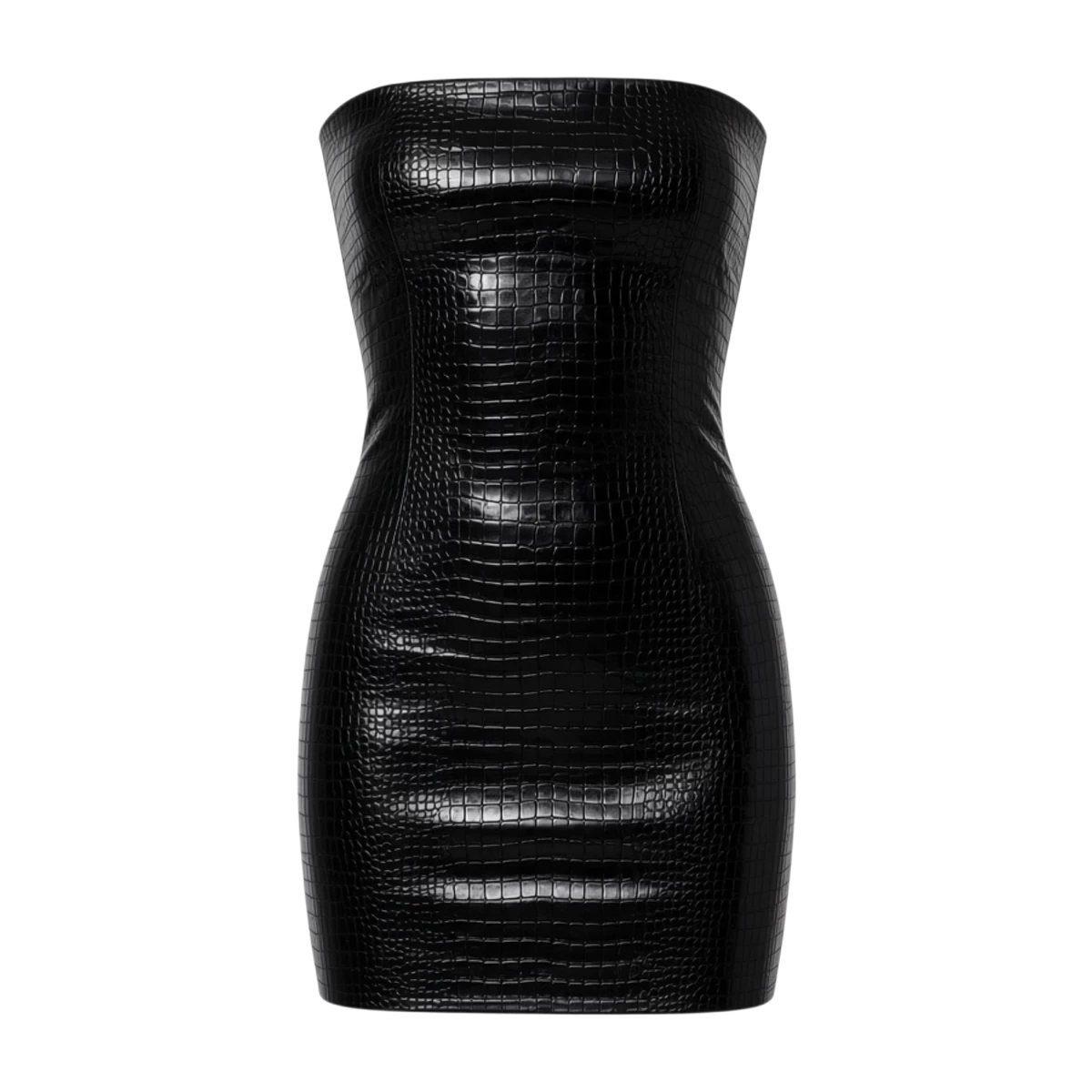Black Fitted Mini Dress