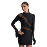 Robe noire Cynthia