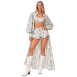 Ivory Ornament Tencel Dreiteiliges Set