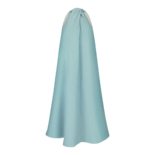 Türkisfarbener Leinenkleid