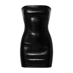 Vestido Mini Ajustado Negro