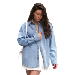 Chemise en denim