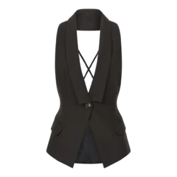 Gilet à dos nu