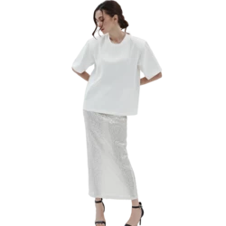 Jupe avec des paillettes