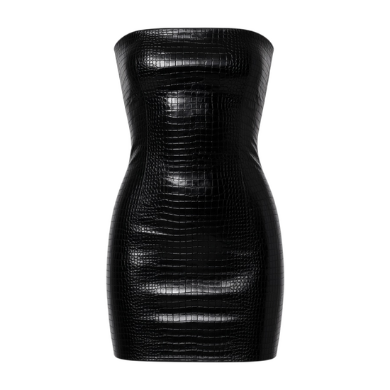 Black Fitted Mini Dress
