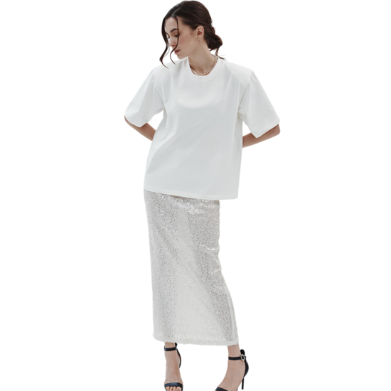 Jupe avec des paillettes