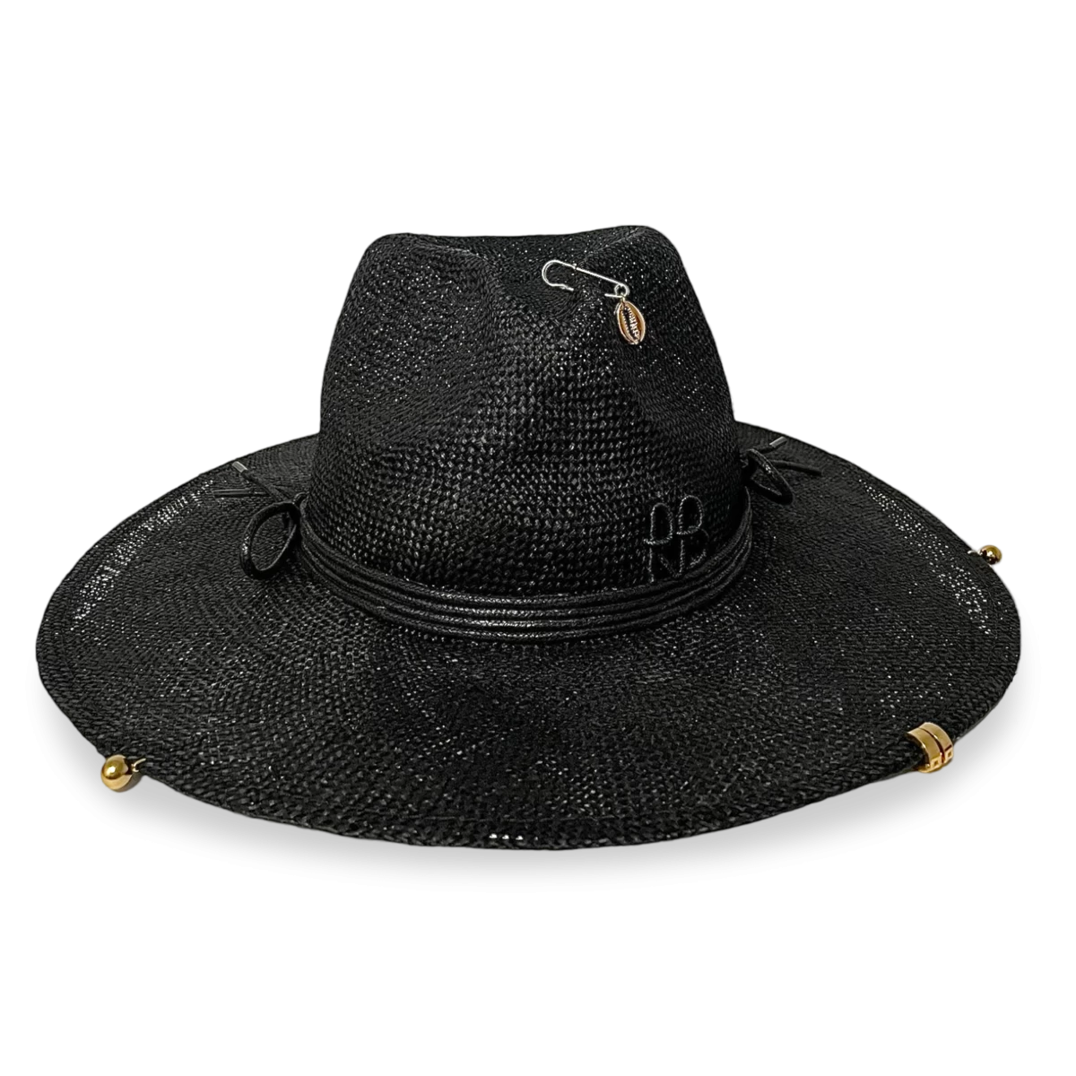 Kettenriemen Strohhut Fedora