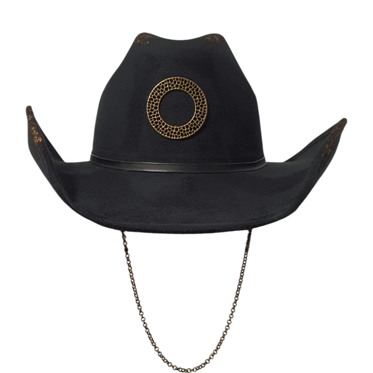 Cowboyhut mit Kette