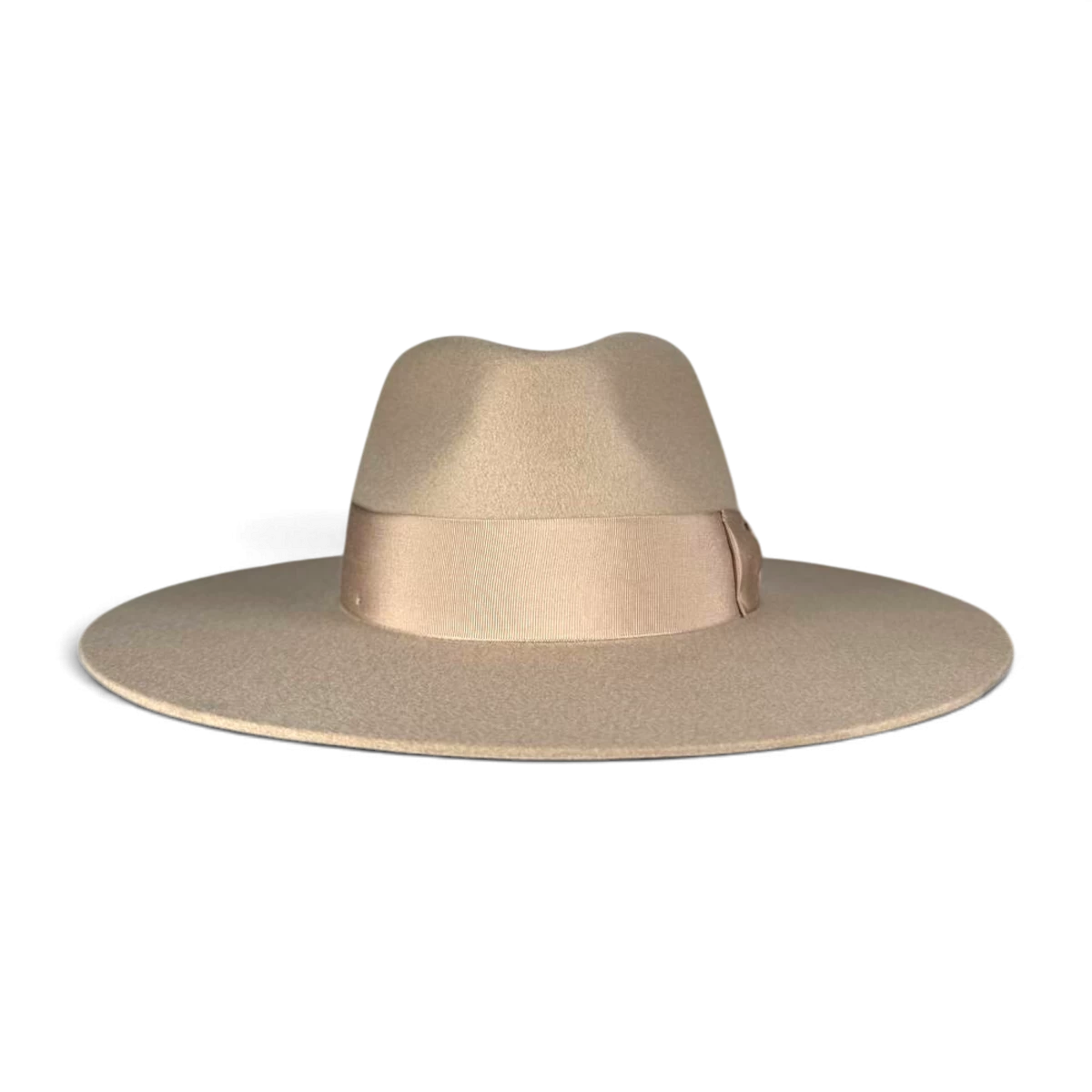 Felt Beige Fedora Hat